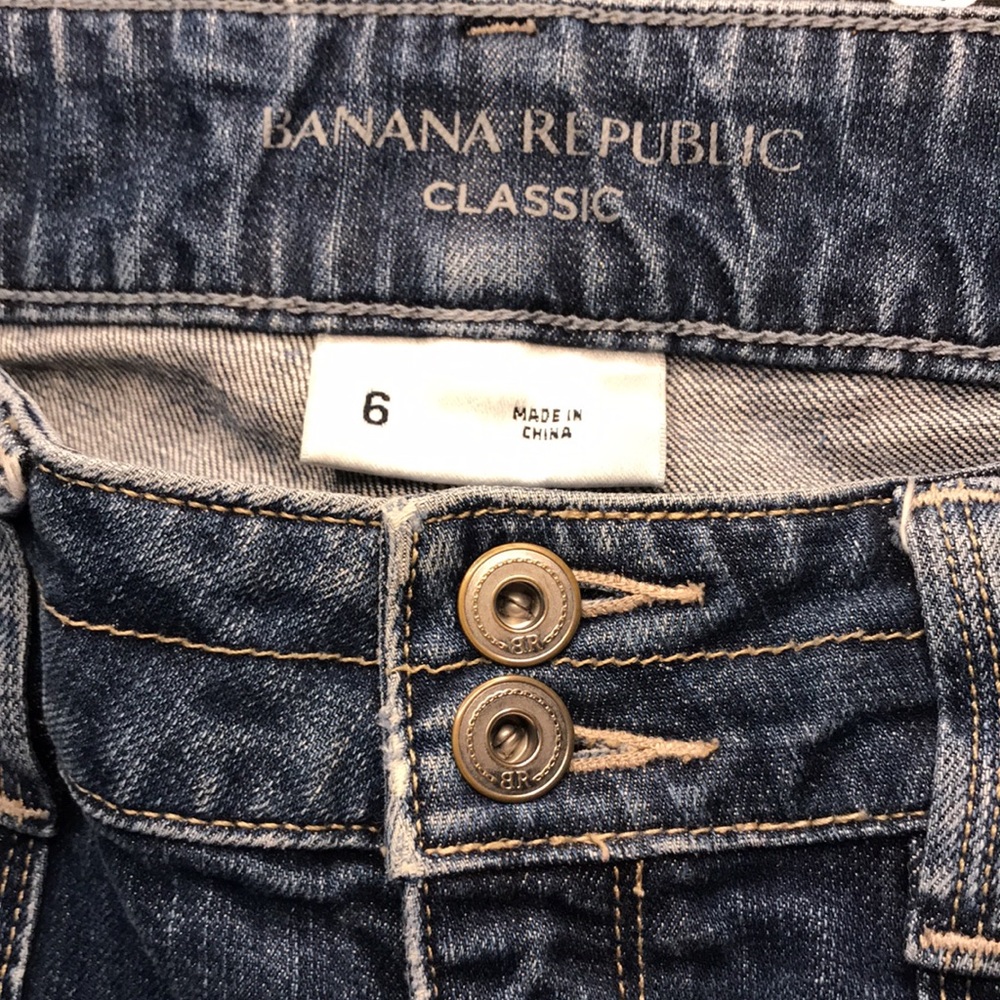 Ladies Sz.6 Banana Republic Classic Bermuda Shorts - Picture 4 of 4